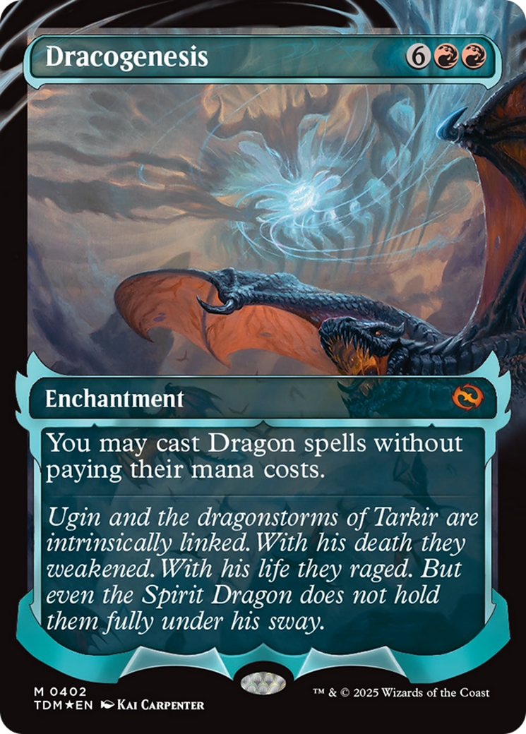 Dracogenesis (0402) (Showcase) [Tarkir: Dragonstorm] | Fandemonia Ltd
