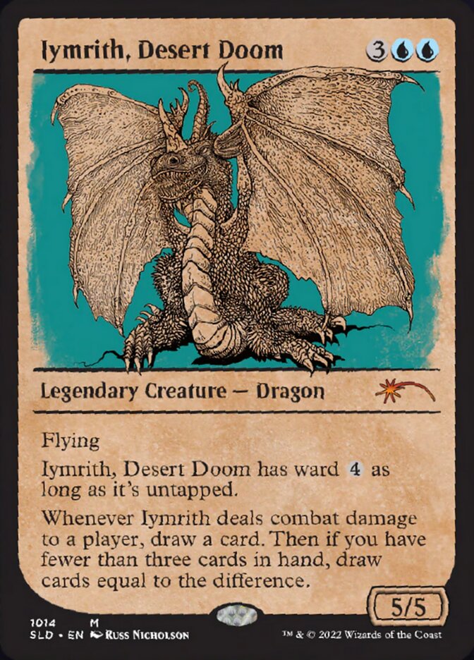 Iymrith, Desert Doom (Showcase) [Secret Lair Drop Series] | Fandemonia Ltd