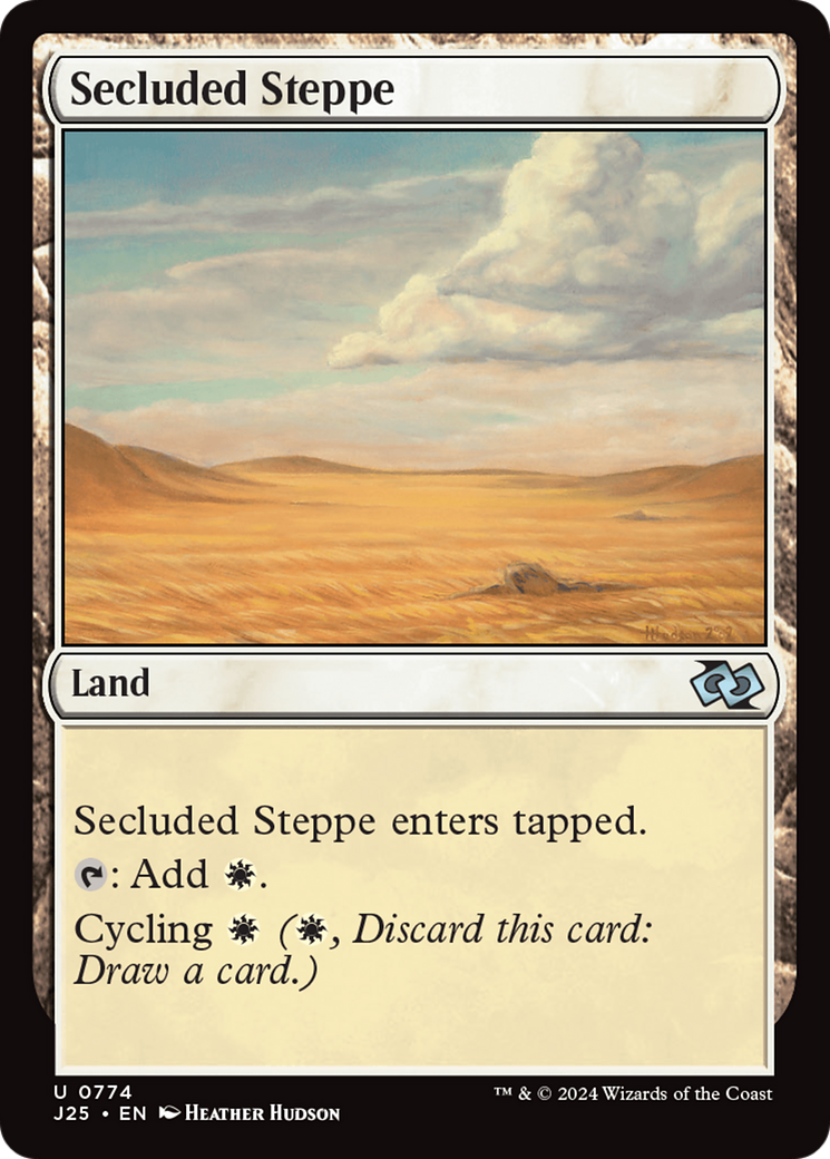 Secluded Steppe [Foundations Jumpstart] | Fandemonia Ltd