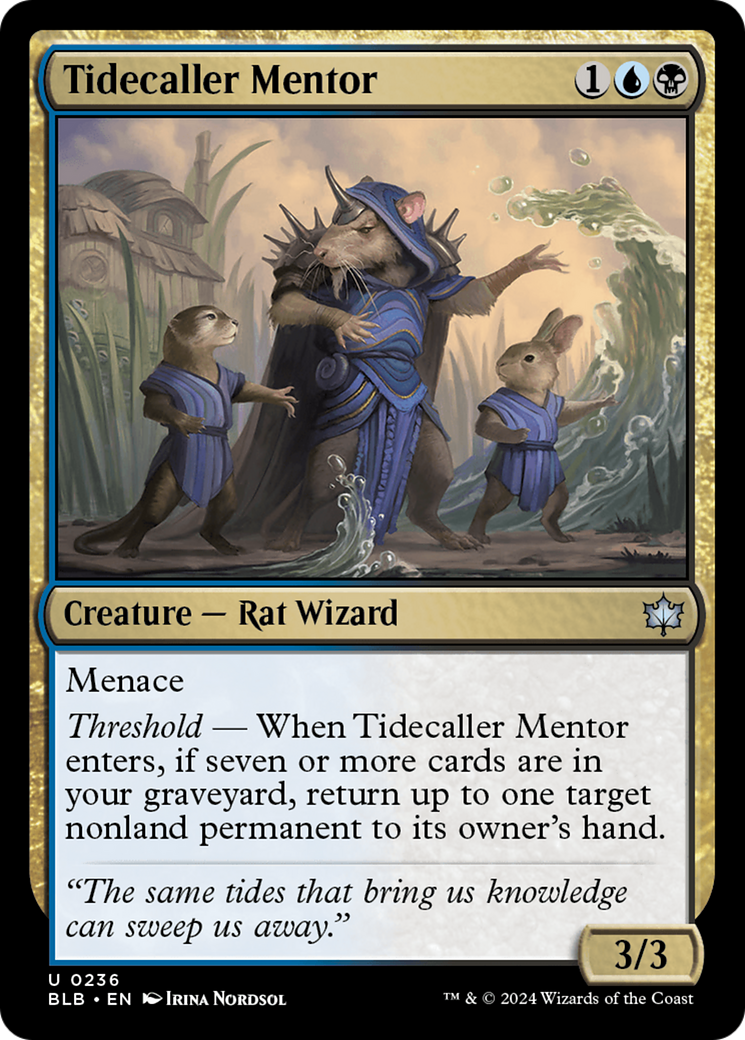 Tidecaller Mentor [Bloomburrow] | Fandemonia Ltd