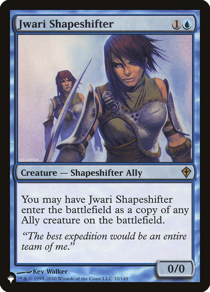 Jwari Shapeshifter [The List] | Fandemonia Ltd