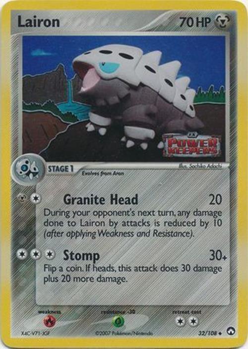 Lairon (32/108) (Stamped) [EX: Power Keepers] | Fandemonia Ltd