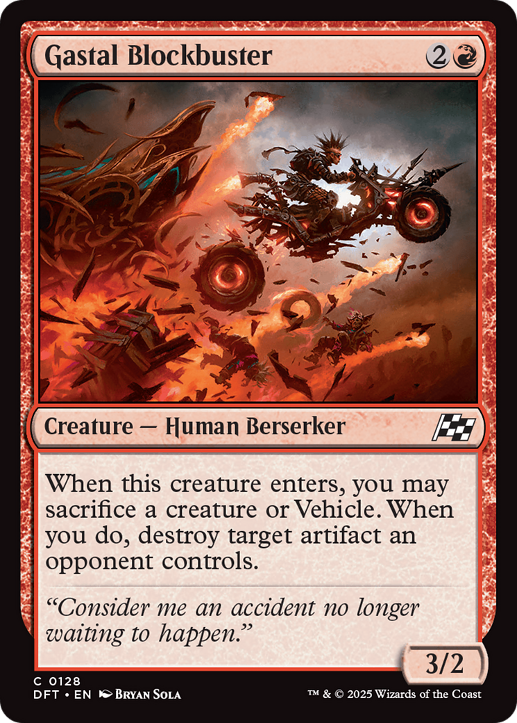 Gastal Blockbuster [Aetherdrift] | Fandemonia Ltd