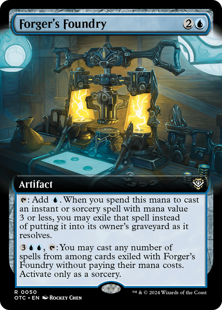 Forger's Foundry (Extended Art) [Outlaws of Thunder Junction Commander] | Fandemonia Ltd