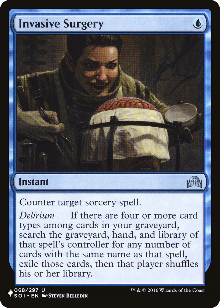 Invasive Surgery [The List] | Fandemonia Ltd