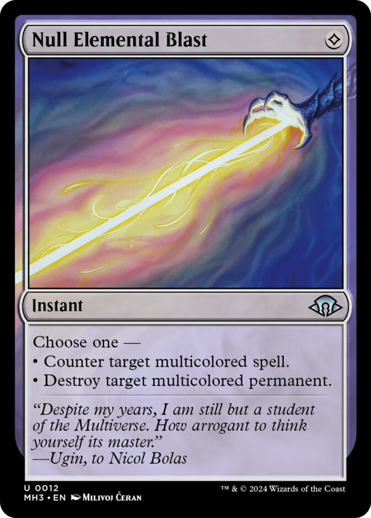 Null Elemental Blast [Modern Horizons 3] | Fandemonia Ltd