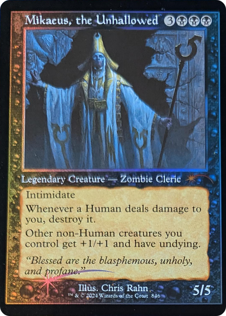 Mikaeus, the Unhallowed (Retro Frame) [Secret Lair Drop Series] | Fandemonia Ltd