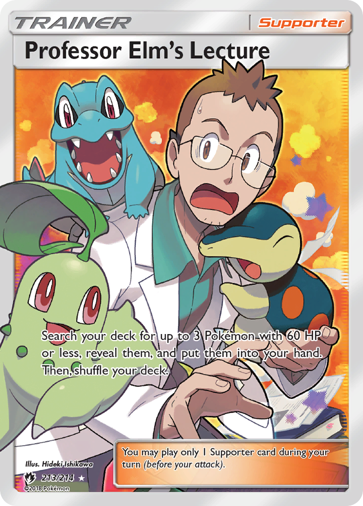 Professor Elm's Lecture (213/214) [Sun & Moon: Lost Thunder] | Fandemonia Ltd