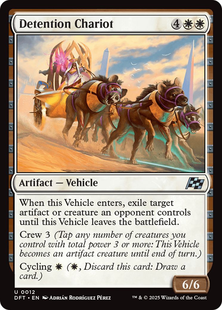 Detention Chariot [Aetherdrift] | Fandemonia Ltd