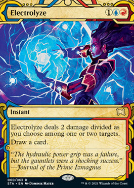 Electrolyze (Foil Etched) [Strixhaven: Mystical Archive] | Fandemonia Ltd