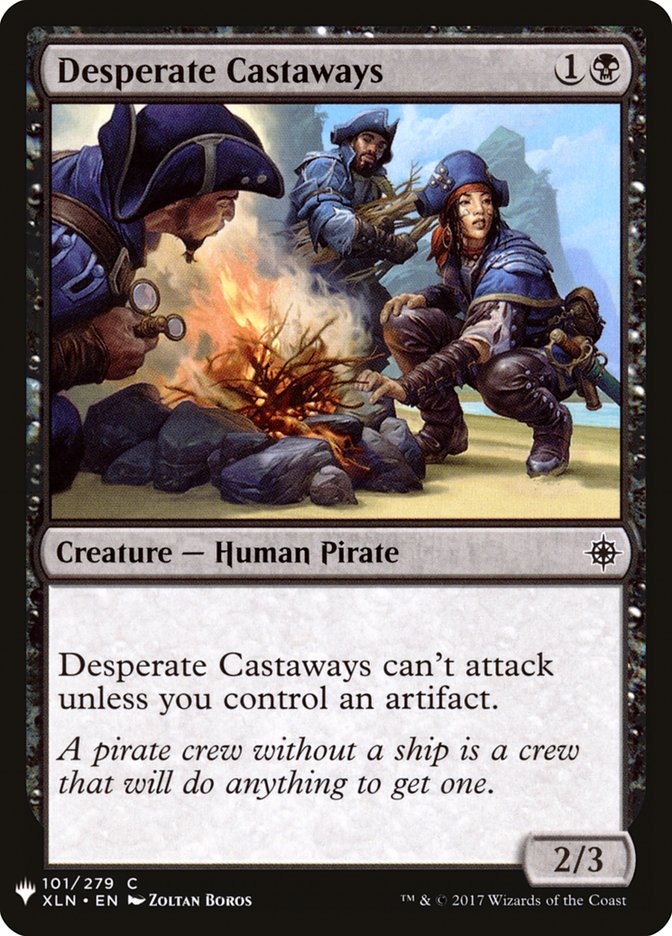 Desperate Castaways [Mystery Booster] | Fandemonia Ltd