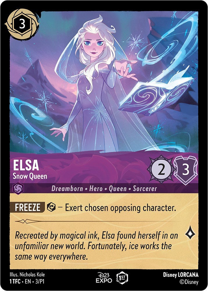Elsa (3) [D23 Promos] | Fandemonia Ltd