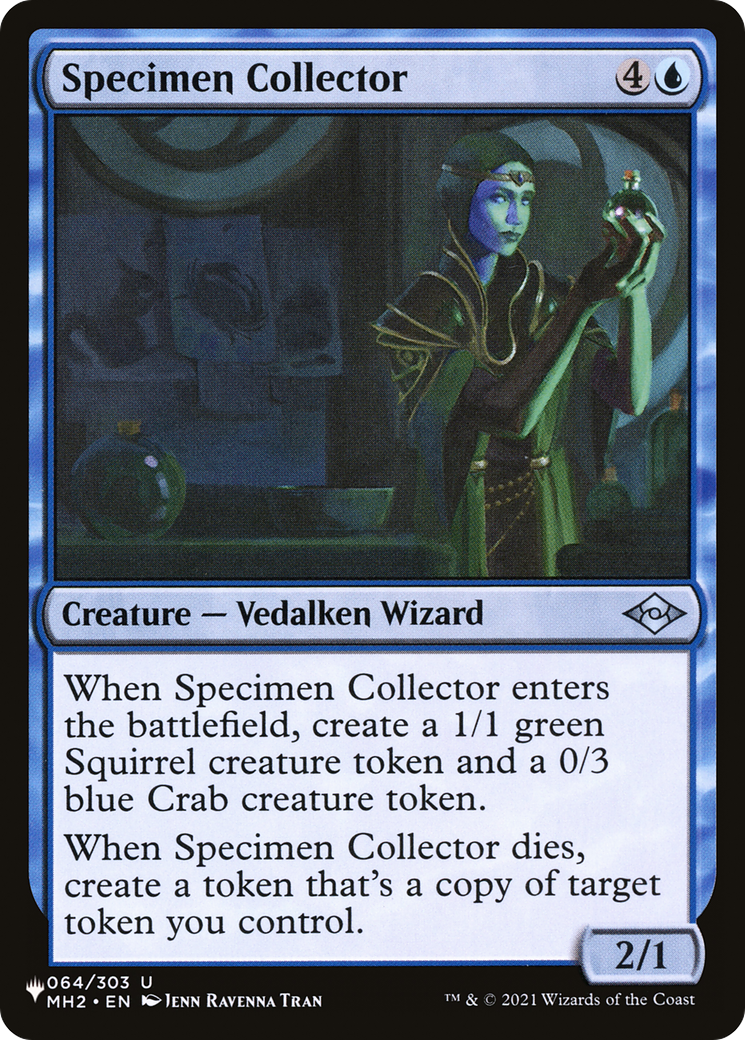 Specimen Collector [The List] | Fandemonia Ltd