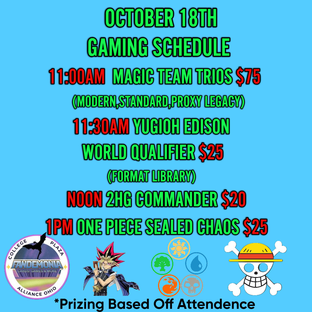 YuGiOh Edison World Qualifier Salem | Fandemonia Ltd
