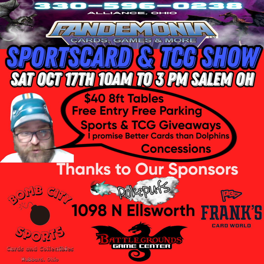 Saturday only 8ft Table October 17th | Fandemonia Ltd