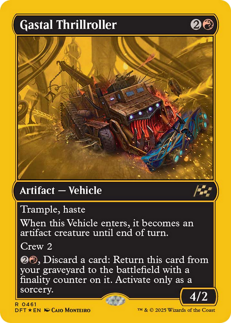 Gastal Thrillroller (First-Place Foil) [Aetherdrift] | Fandemonia Ltd