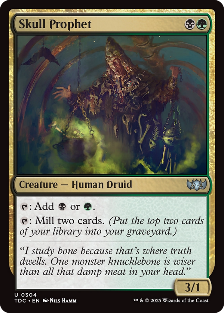 Skull Prophet [Tarkir: Dragonstorm Commander] | Fandemonia Ltd