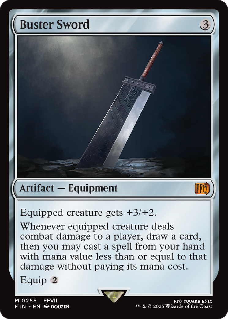 Buster Sword [FINAL FANTASY] | Fandemonia Ltd