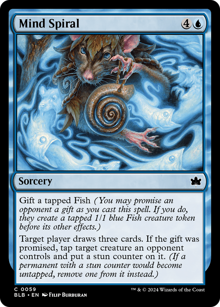 Mind Spiral [Bloomburrow] | Fandemonia Ltd