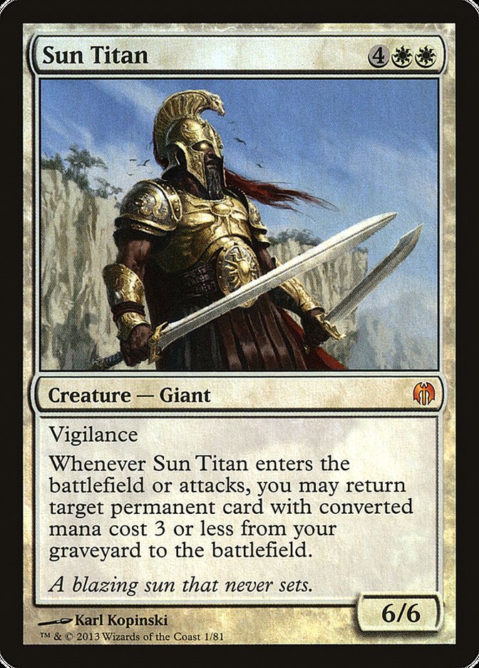 Sun Titan [Duel Decks: Heroes vs. Monsters] | Fandemonia Ltd