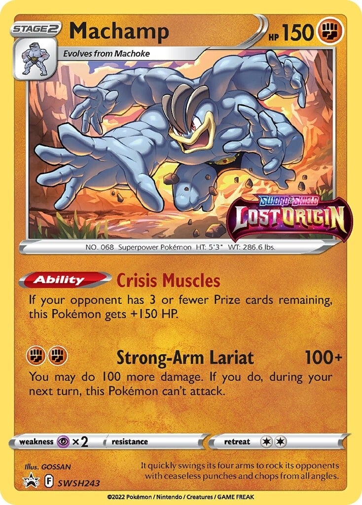 Machamp (SWSH243) [Sword & Shield: Black Star Promos] | Fandemonia Ltd