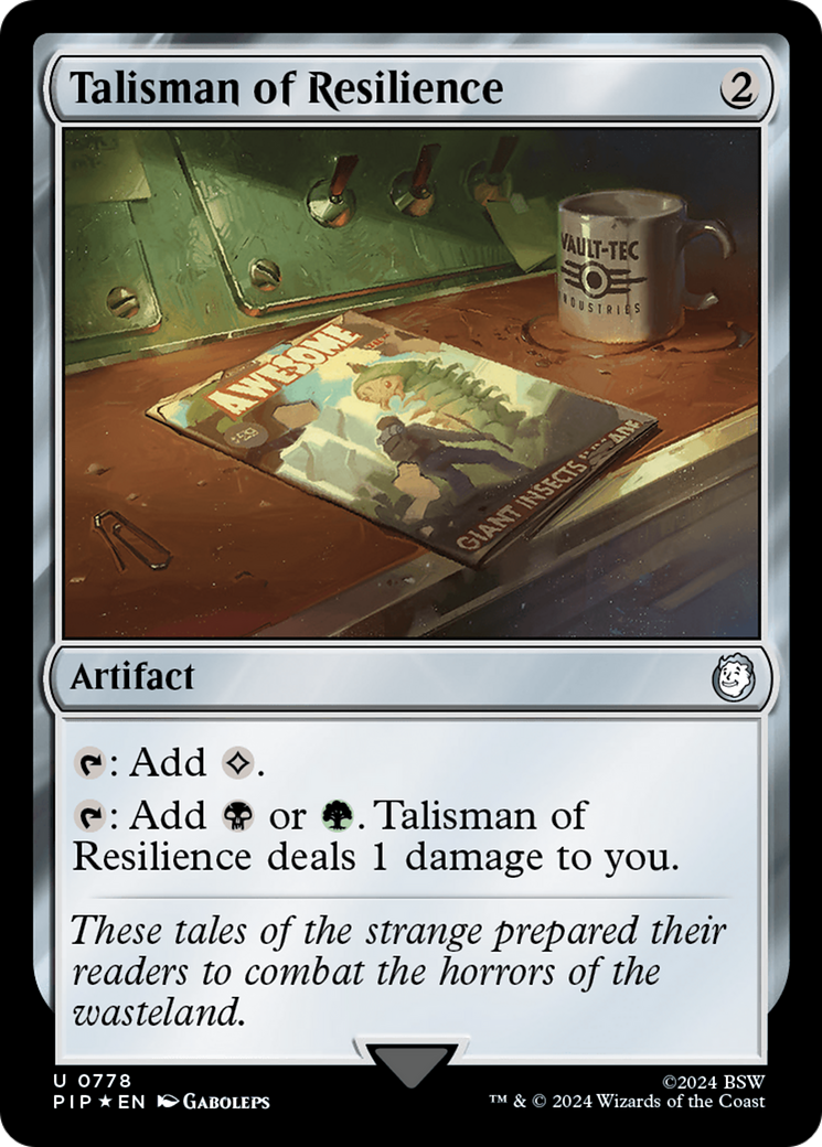 Talisman of Resilience (Surge Foil) [Fallout] | Fandemonia Ltd