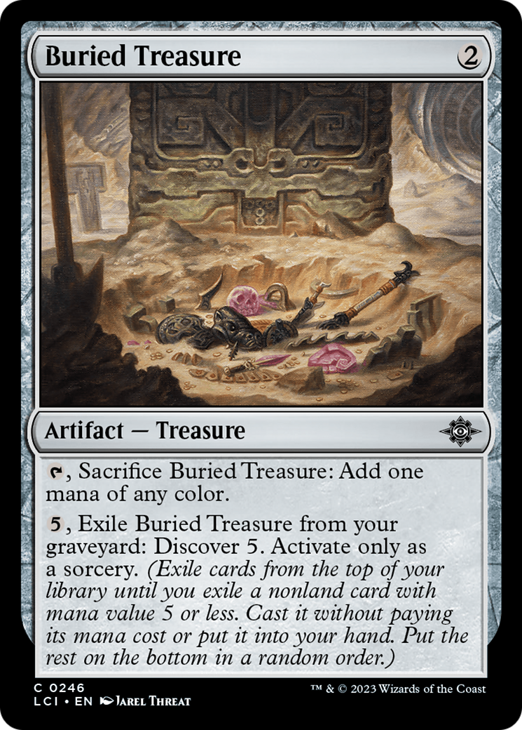 Buried Treasure [The Lost Caverns of Ixalan] | Fandemonia Ltd