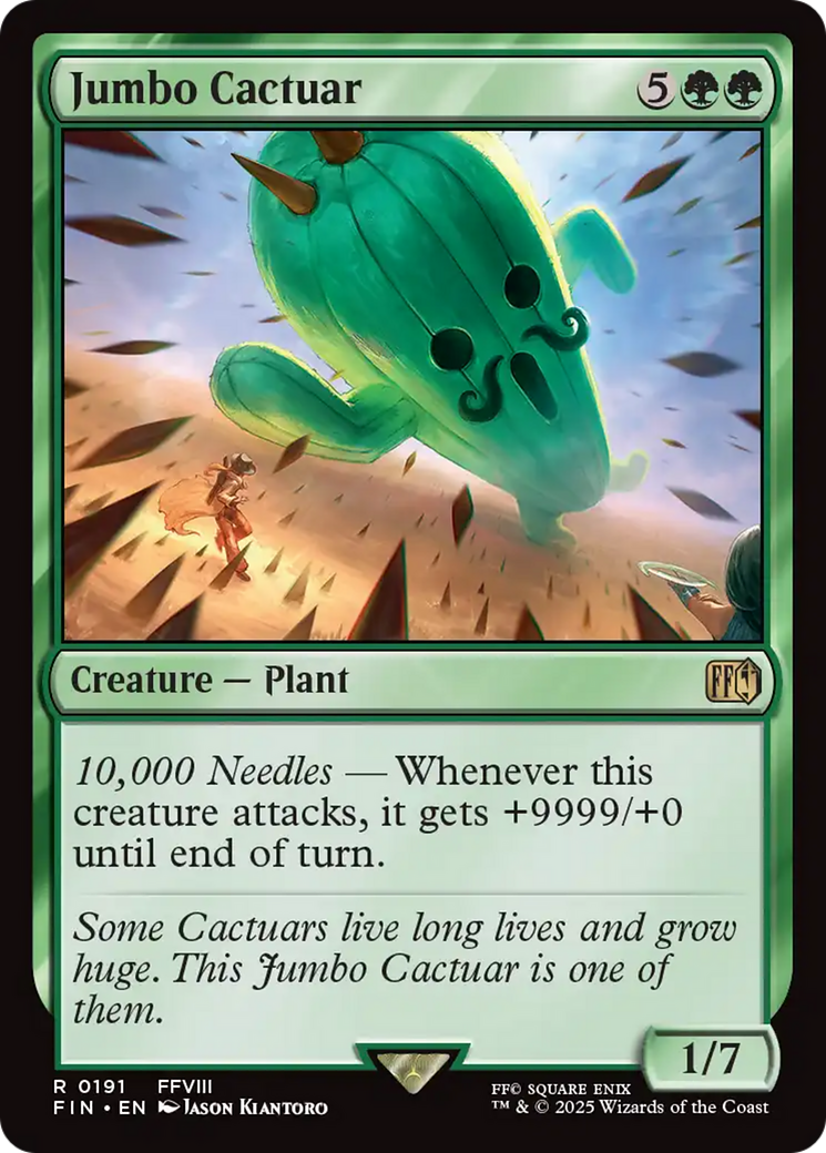 Jumbo Cactuar [FINAL FANTASY] | Fandemonia Ltd