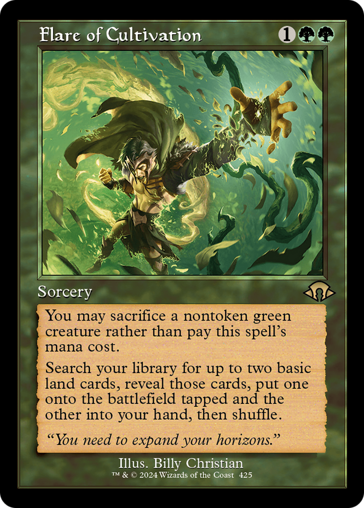 Flare of Cultivation (Retro) [Modern Horizons 3] | Fandemonia Ltd