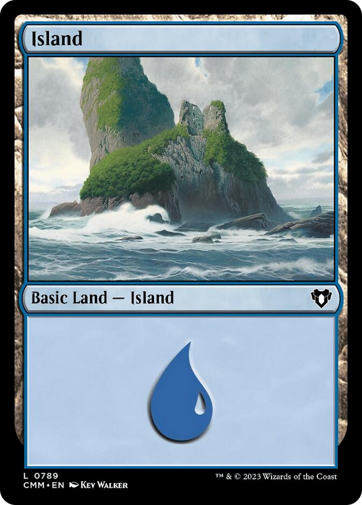 Island (789) [Commander Masters] | Fandemonia Ltd