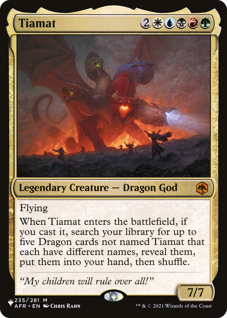 Tiamat [The List] | Fandemonia Ltd