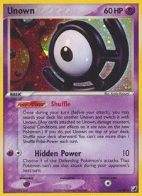Unown (U) (U/28) [EX: Unseen Forces] | Fandemonia Ltd