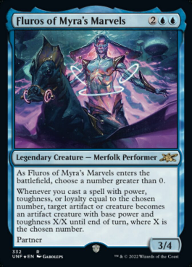 Fluros of Myra's Marvels (Galaxy Foil) [Unfinity] | Fandemonia Ltd