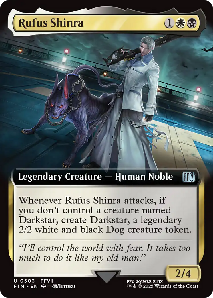Rufus Shinra (Extended Art) [FINAL FANTASY] | Fandemonia Ltd