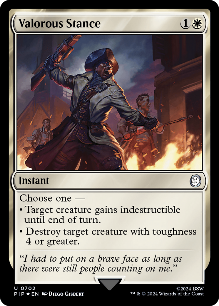 Valorous Stance (Surge Foil) [Fallout] | Fandemonia Ltd