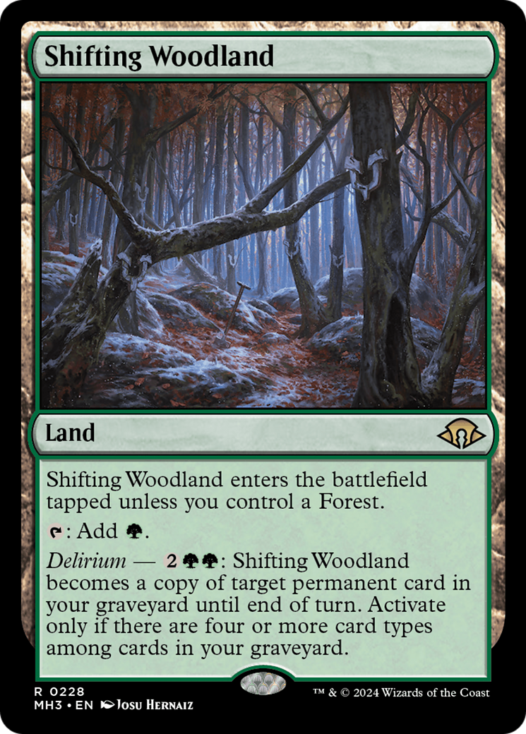 Shifting Woodland [Modern Horizons 3] | Fandemonia Ltd