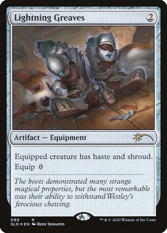 Lightning Greaves [Secret Lair Drop Series] | Fandemonia Ltd