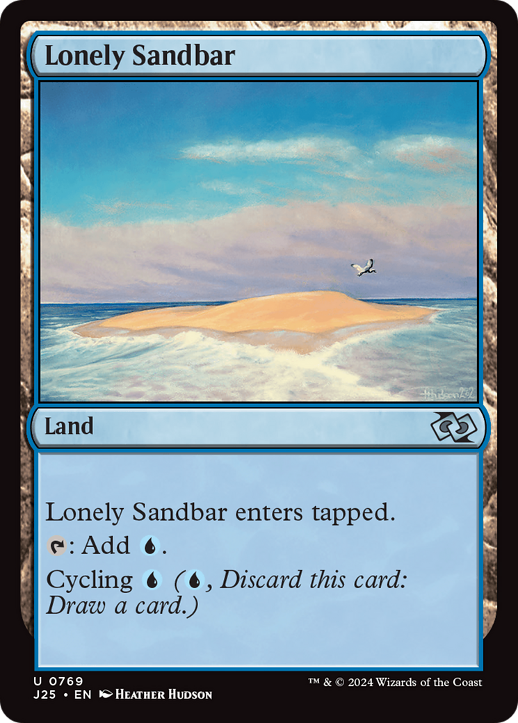 Lonely Sandbar [Foundations Jumpstart] | Fandemonia Ltd