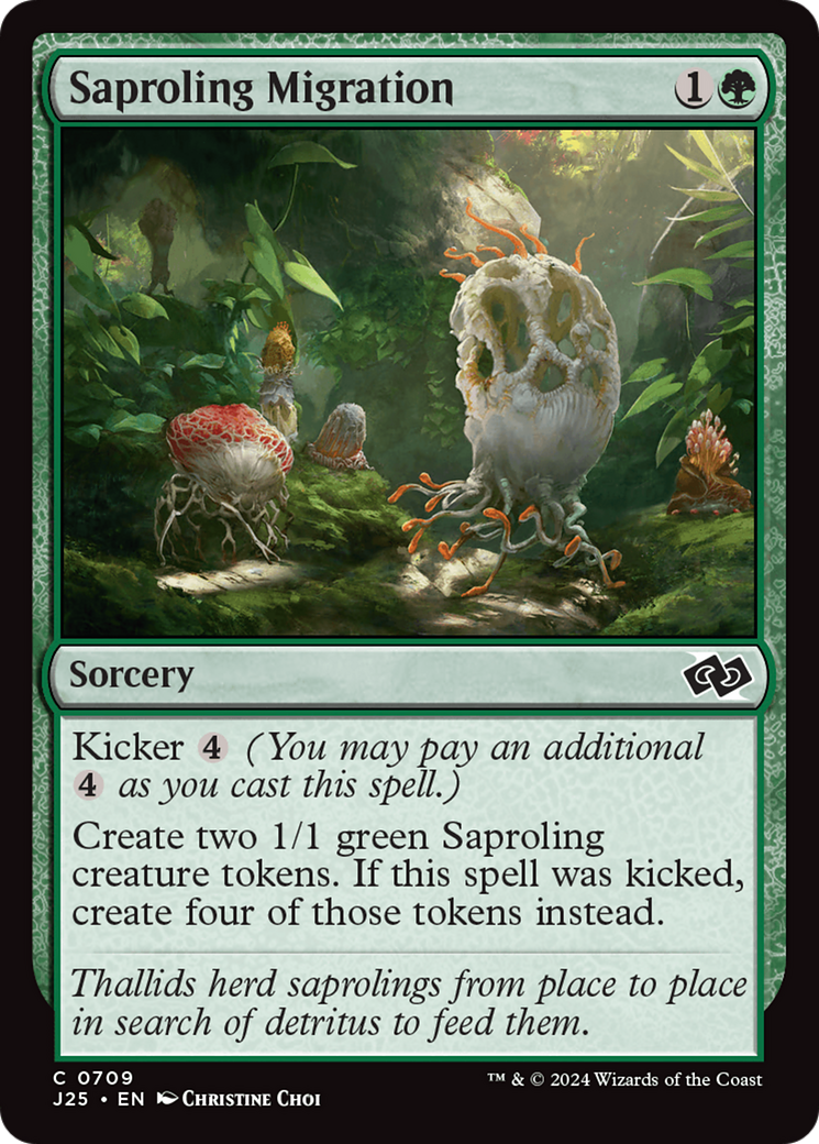 Saproling Migration [Foundations Jumpstart] | Fandemonia Ltd