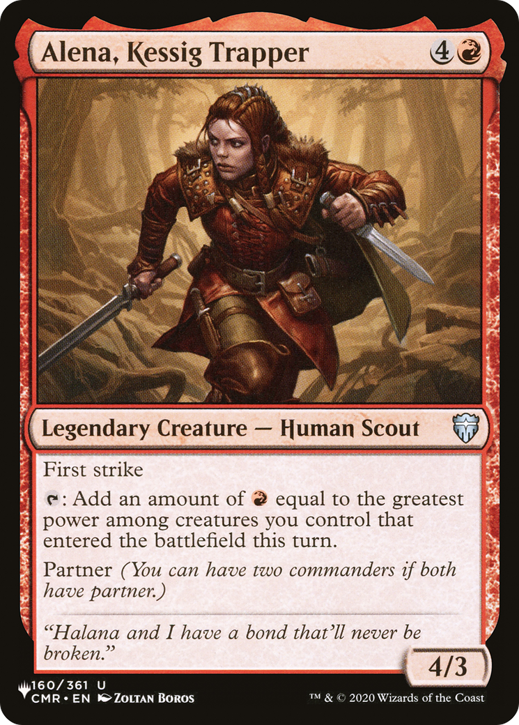 Alena, Kessig Trapper [The List] | Fandemonia Ltd