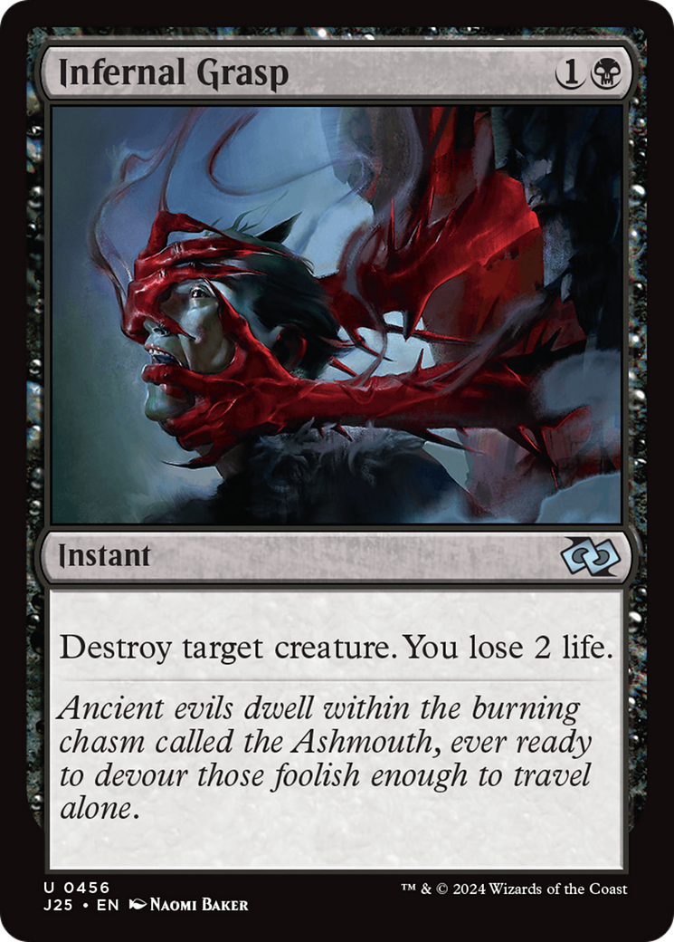 Infernal Grasp [Foundations Jumpstart] | Fandemonia Ltd