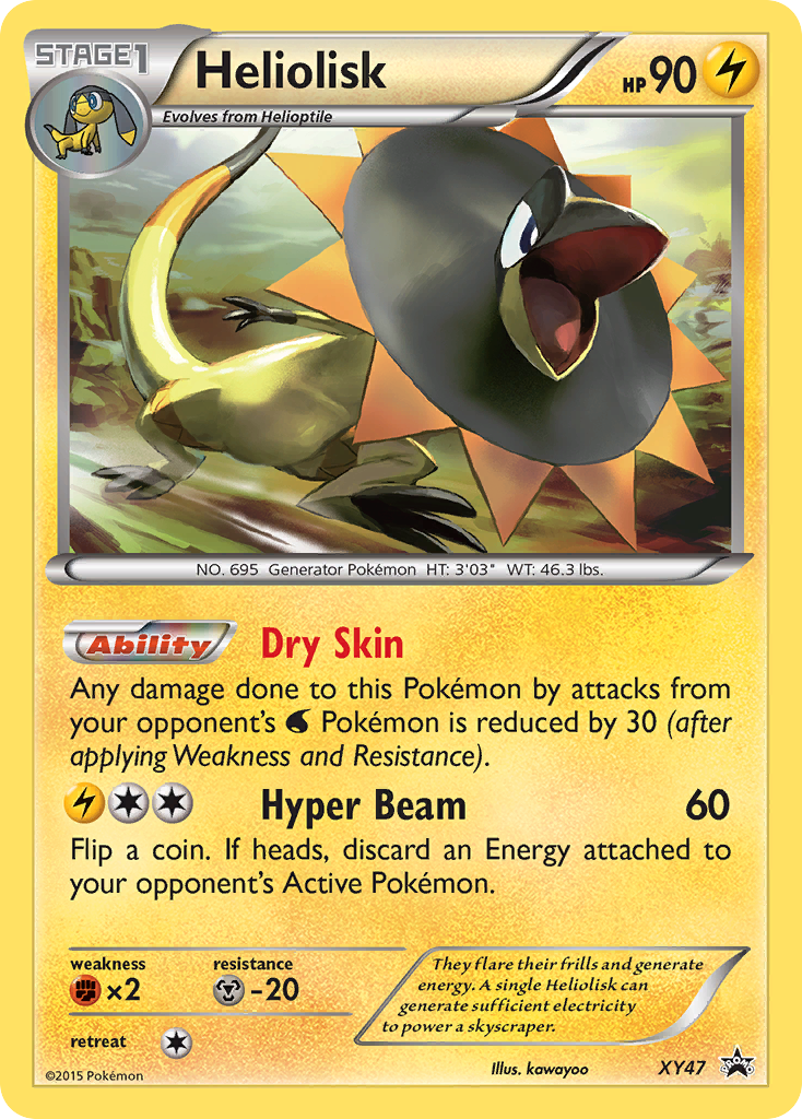 Heliolisk (XY47) [XY: Black Star Promos] | Fandemonia Ltd