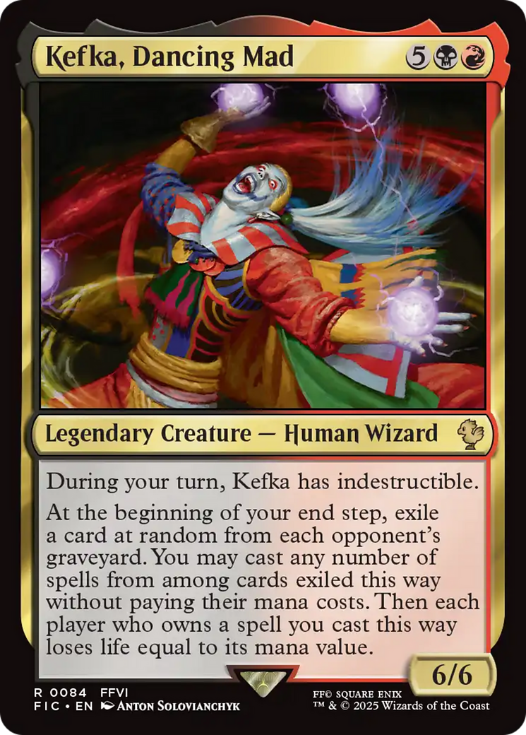 Kefka, Dancing Mad [FINAL FANTASY Commander] | Fandemonia Ltd