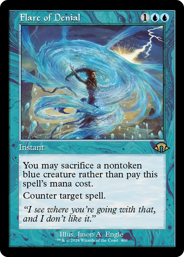 Flare of Denial (Retro) [Modern Horizons 3] | Fandemonia Ltd