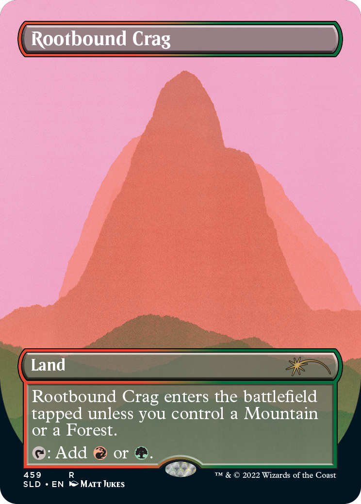 Rootbound Crag (Borderless) [Secret Lair Drop Series] | Fandemonia Ltd