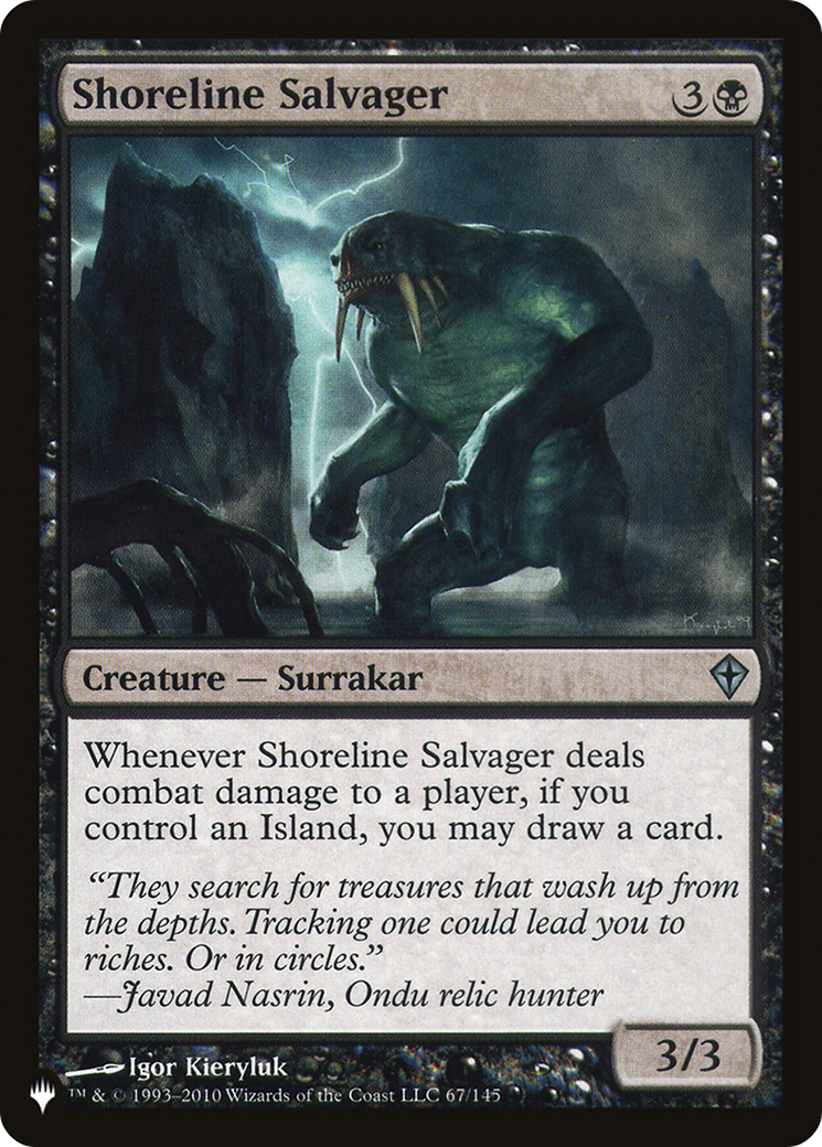 Shoreline Salvager [The List] | Fandemonia Ltd