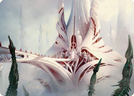 The Fair Basilica Art Card [Phyrexia: All Will Be One Art Series] | Fandemonia Ltd