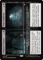 Polluted Cistern // Dim Oubliette [Duskmourn: House of Horror Commander] | Fandemonia Ltd
