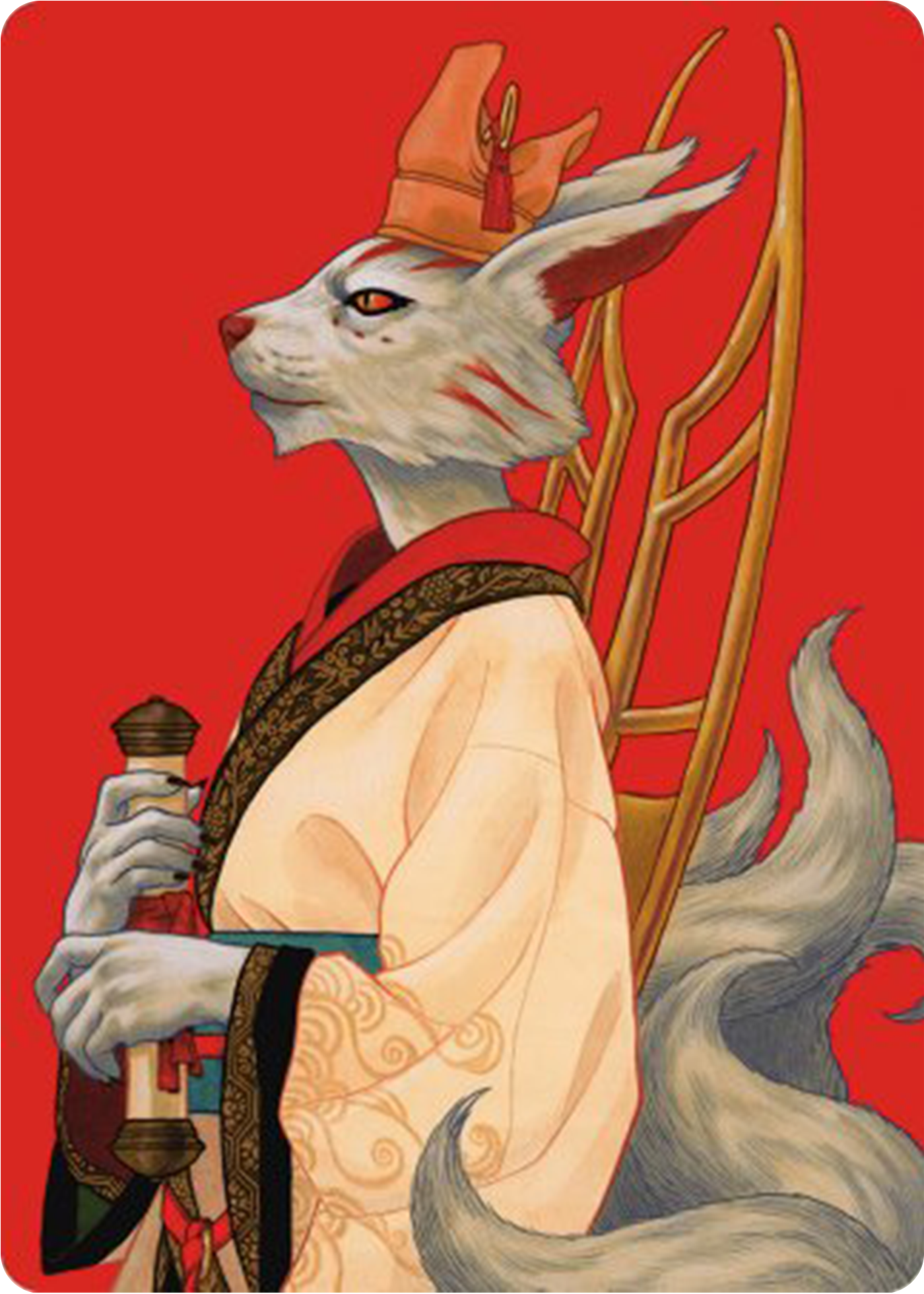 Pearl-Ear, Imperial Advisor Art Card [Modern Horizons 3 Art Series] | Fandemonia Ltd