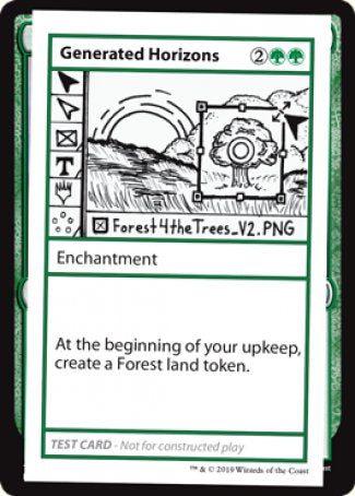 Generated Horizons (2021 Edition) [Mystery Booster Playtest Cards] | Fandemonia Ltd